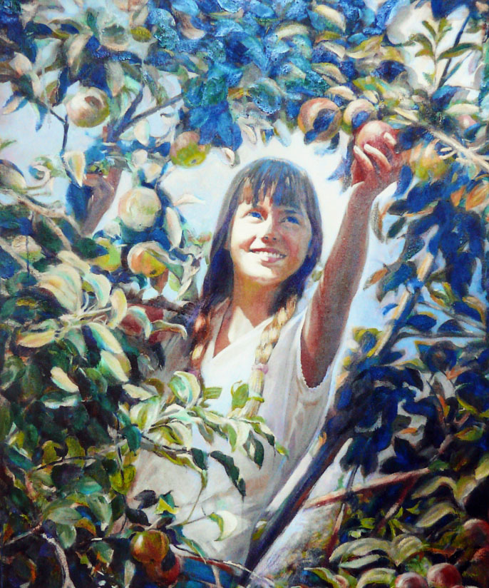 «Спокуса». 2011. Полотно, олія